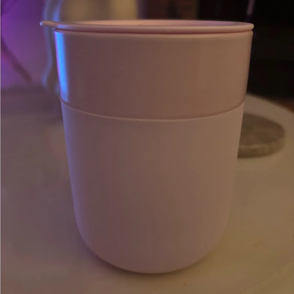 CERAMIC CORTADO ESPRESSO 12 oz. TUMBLER CUP SOFT SILICONE HANDLE - Picture 3 of 9